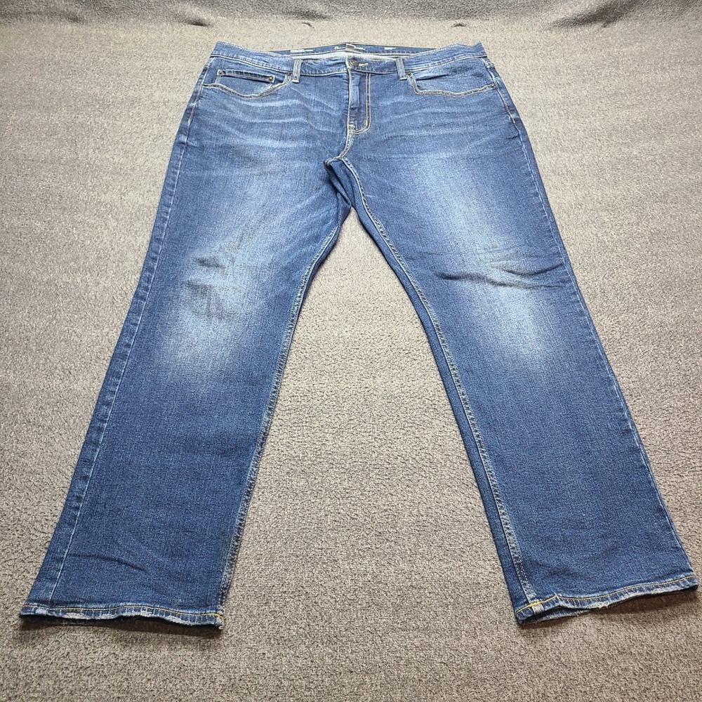 Goodfellow & Co Straight Leg Jeans Mens 38x30 Blue Excellent Total Flex Stretch